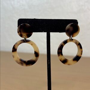 Animal print earring